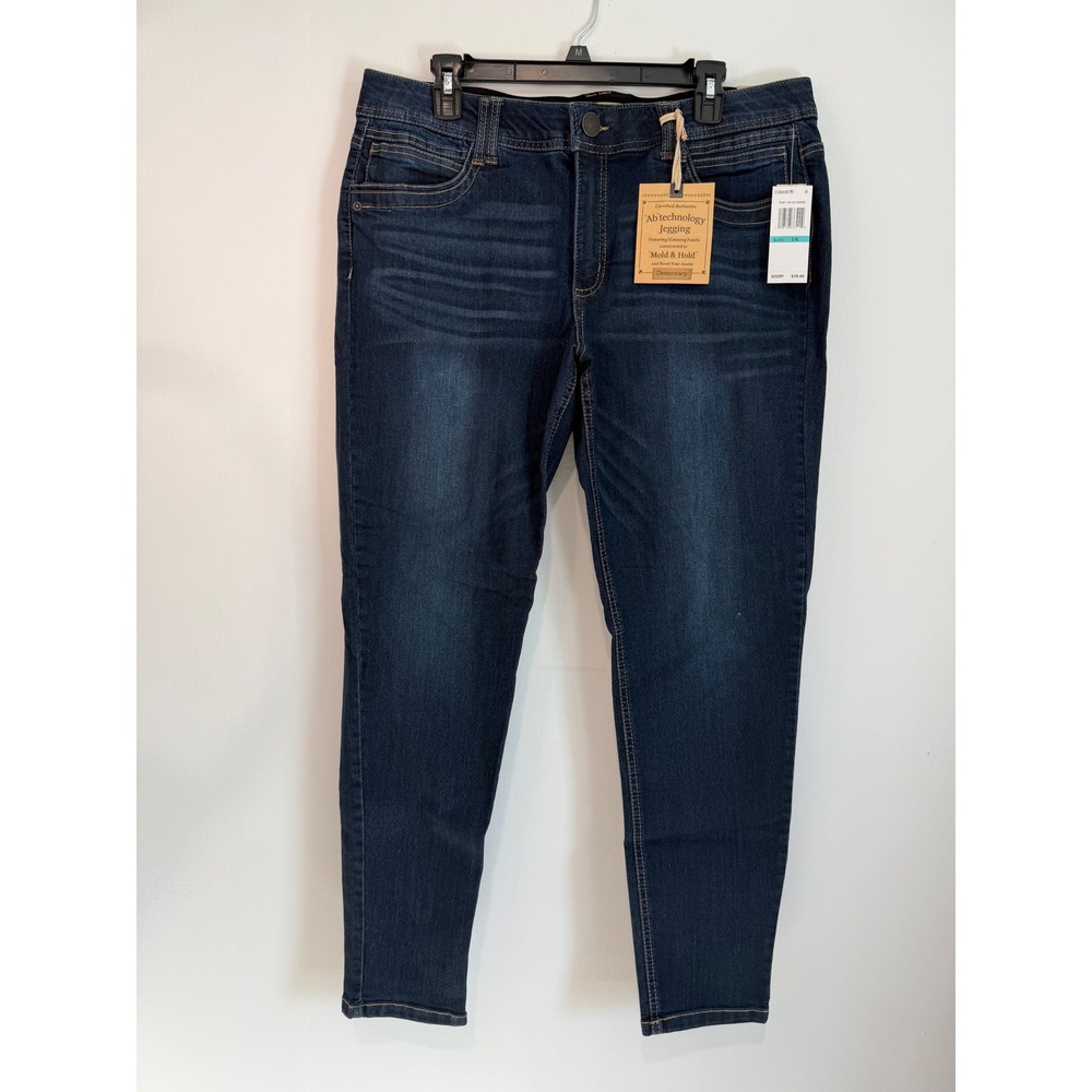 NWT Democracy Ab Technology Booty Lift Jeggings Dark Wash Size 16